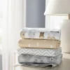Flannel Baby Blankets Little Cub - Cloud Island™ Gray/Neutral 4pk -My baby GUEST 0122e486 8e7f 409c a599 6512f052a883