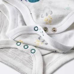 Baby 4pk Short Sleeve Bodysuit - Cloud Island™ Blue -My baby GUEST 02a1b3e5 edc0 4204 becd 299dd65e5373