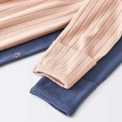 Baby Girls' 2pk Cozy Wide Ribbed Floral Sleep N' Play - Cloud Island™ Pink/Blue -My baby GUEST 04e15f1e 3fc2 43cb 9f96 1d20ad7caf6f