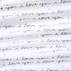 Fitted Crib Sheet I Love You - Cloud Island™ White/Gray -My baby GUEST 05dfb309 0920 4591 b2d5 5376033238d6