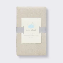 Polyester Rayon Fitted Crib Sheet - Stone - Cloud Island™ -My baby GUEST 0b0c906d f701 4a39 9ba6 bbe4bc5c64c9