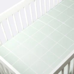 Fitted Crib Sheet - Cloud Island™ Mint Windowpane -My baby GUEST 0c2d90a4 980f 4e9d 9f67 efe2fd3a1d0e