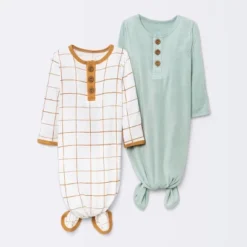 Baby 2pk Modal NightGown - Cloud Island™ Blue -My baby GUEST 1092f748 b540 4833 9ad0 3d4b8e1d8adc
