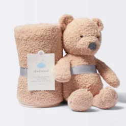 Plush Blanket With Soft Toy - Bear - Cloud Island™ -My baby GUEST 11fa18e6 6ea2 41bd a081 671a75caa335