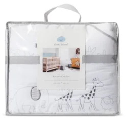 Crib Bedding Set Two By Two 4pc - Cloud Island™ Gray -My baby GUEST 12a99e75 ec4c 488b 96d5 b0b1c1efd70d