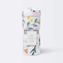 Jersey Knit Reversible Blanket - Cloud Island™ Garden Floral -My baby GUEST 1ab9dd2a 1712 43f6 ad5e 041002a4e3ba