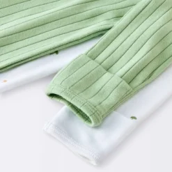 Baby 2pk Cozy Wide Ribbed Mushrooms Sleep N' Play - Cloud Island™ Green -My baby GUEST 1bdc39a0 c518 4ec5 9632 d7e3202c138d