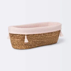 Natural Weave Oval Storage Bin With Waffle Weave Liner - Cloud Island™ 11 Natural Weave Oval Storage Bin With Waffle Weave Liner - Cloud Island™ -My baby GUEST 1e6641ca 4f0e 49c7 9393 e36b79ebf5a7