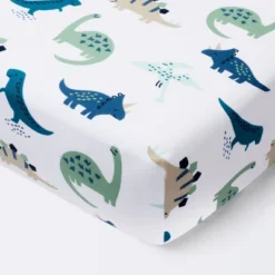 Fitted Crib Sheet Dinos Cool - Cloud Island™ - Blue/Green -My baby GUEST 1ff7c583 d45e 44f2 a185 4540bb98c665