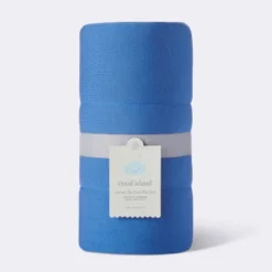 Rayon From Bamboo Quilted Baby Blanket - Blue - Cloud Island™ -My baby GUEST 2253a285 cdaf 45ad abdf cbceec2de7e1