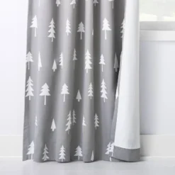 Blackout Curtain Panel Trees - Cloud Island Gray -My baby GUEST 22582301 9f26 419e 896e 88f3bc1f911f