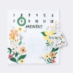 Muslin Blanket With Felt Frame Meadow - Cloud Island™ 9 Muslin Blanket With Felt Frame Meadow - Cloud Island™ -My baby GUEST 227406ef dff1 4a36 9d59 7fe641d4966a