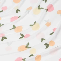 Polyester Rayon Jersey Fitted Crib Sheet - Cloud Island™ Citrus -My baby GUEST 23bb0275 7145 476e a26b d8823b459a91