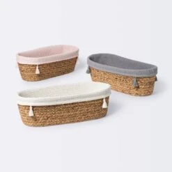 Natural Weave Oval Storage Bin With Waffle Weave Liner - Cloud Island™ 9 Natural Weave Oval Storage Bin With Waffle Weave Liner - Cloud Island™ -My baby GUEST 290cd034 f4d7 4299 823d 2ffe34079b0e