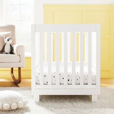 Fitted Crib Sheet Scatter Dot - Cloud Island™ - Black/Cream 3 Fitted Crib Sheet Scatter Dot - Cloud Island™ - Black/Cream