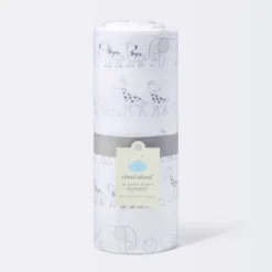 Jersey Knit Reversible Blanket Two By Two - Cloud Island™ Gray -My baby GUEST 2d0de6fa 499e 4409 9f26 330e8f398e0f