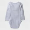 Baby Boys' 3pk Side Snap Long Sleeve Bodysuit - Cloud Island™ Gray 2 Baby Boys' 3pk Side Snap Long Sleeve Bodysuit - Cloud Island™ Gray -My baby GUEST 2de10665 d40d 4a1b b2b0 8b66849ada7c
