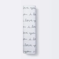 Muslin Swaddle Blanket I Love You - Cloud Island™ White -My baby GUEST 2e82ef46 427d 4db4 875c ed36e782c3db