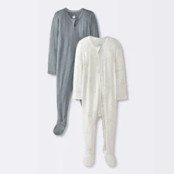 Baby Boys' 2pk Celestial Soft Blend Sleep N' Play - Cloud Island™ Gray -My baby GUEST 34fdecb1 bab7 4457 a0f2 eff3b36b6b17
