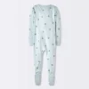 Baby Boys' 3pk Bears Tight Fit Sleep N' Play - Cloud Island™ Blue/Green -My baby GUEST 35664e99 9ce4 4875 933e c8ae59686700