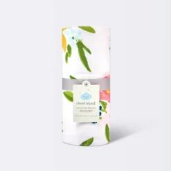 Jersey Knit Reversible Baby Blanket Floral - Cloud Island™ - White -My baby GUEST 3c24ceb1 8347 42cd bf95 9b9f632b5951