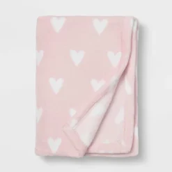 Toddler Bed Plush Blanket - Cloud Island™ Pink Heart 7 Toddler Bed Plush Blanket - Cloud Island™ Pink Heart -My baby GUEST 4466e329 87cf 4b48 b43e 51d4923456c1