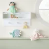 Wall Hook Shelf With Beading - White - Cloud Island™ 2 Wall Hook Shelf With Beading - White - Cloud Island™ -My baby GUEST 4c235492 d8e4 455d 97dc e64f7296b34b