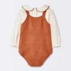Baby Girls' 2pc Sweater Romper Set - Cloud Island™ Brown -My baby GUEST 4c35a466 eaae 4d82 be8c 56afaa0823bd