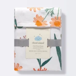 Fitted Crib Sheet - Cloud Island™ Garden Floral -My baby GUEST 4c64df26 a26a 4024 bfd5 2e7578316548