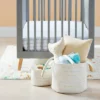Medium Round Bin With Slub Stitching - Cream - Cloud Island™ -My baby GUEST 506692de 605b 4212 8377 3cf063e2d7c7