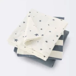 Jersey Swaddle Baby Blanket - Gray - 3pk - Cloud Island™ -My baby GUEST 54e30cbe 05a6 48b4 9127 59aed4be9948