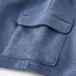 Baby Boys' 2pc Fox Striped Polo Shorts Set - Cloud Island™ Navy Blue -My baby GUEST 5ba34988 d29c 4878 9301 c6839a591cf3