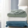 Muslin Swaddle Baby Blanket - Blue Neutrals - 3pk - Cloud Island™ -My baby GUEST 5d4ca60a 9358 475b a44e f66f6b8548b8