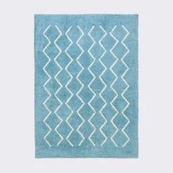4'x6' Area Rug - Zig Zag/Blue - Cloud Island™ -My baby GUEST 5f9f0aa9 caa4 4163 af3d 87a9012bdfbf
