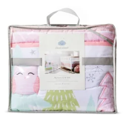 Crib Bedding Set Forest Frolic 4pc - Cloud Island™ Pink 12 Crib Bedding Set Forest Frolic 4pc - Cloud Island™ Pink -My baby GUEST 669133dc 89c1 4e8a b71b 0b930ec177f7