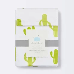 Fitted Crib Sheet Cactus - Cloud Island™ - White -My baby GUEST 67b5905e 938c 4b9b b39d 1a9e9493191b
