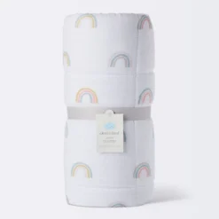 Muslin Quilt Baby And Toddler Blanket - Rainbow - Cloud Island™ -My baby GUEST 6b29e189 c434 4728 a757 a8daa5404773