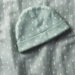 Hospital Muslin Swaddle And Hat Gift Set - 2ct - Green - Cloud Island™ -My baby GUEST 6db3e840 ede7 4c95 8a3c 3fcaf37932af