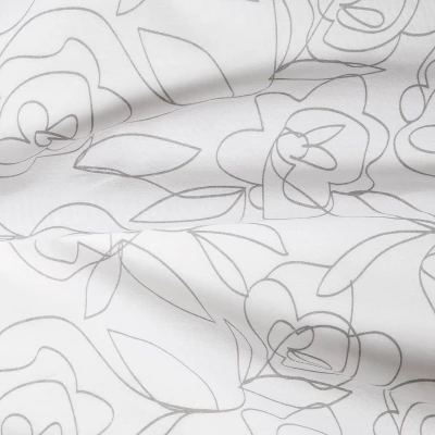 Fitted Crib Sheet - Cloud Island™ Line Floral 5 Fitted Crib Sheet - Cloud Island™ Line Floral - Image 3
