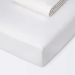Fitted Jersey Crib Sheet - Cloud Island™ - White 2pk -My baby GUEST 7848e648 b89f 44cc 9cbb 506f3888ca78