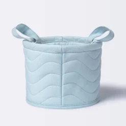 Quilted Fabric Small Round Storage Basket - Cloud Island™ -My baby GUEST 78b222a1 c913 4d5c 8b99 bdbcb9d8232c
