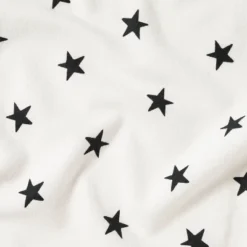 Flannel Fitted Crib Sheet Stars - Cloud Island™ - Cream/Black -My baby GUEST 7c2190d5 1ab6 4d41 a58a 807e4f83fc74