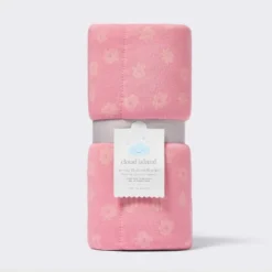 Rayon From Bamboo Jersey Quilted Blanket - Ditsy Floral - Pink - Cloud Island™ -My baby GUEST 804bcad3 9d31 4303 b982 ea3a8befedd1