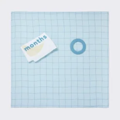 Muslin Blanket With Felt Frame - Blue - Cloud Island™ -My baby GUEST 830bcc60 b83c 4ae4 88ae 385db657a678