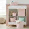 Quilted Fabric Cube Storage Bin - Light Pink - Cloud Island™ -My baby GUEST 875aeb38 39ea 4315 b4ee 25c3a84f92d8