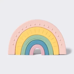 Silicone Toy - Rainbow Stacker - Cloud Island™ -My baby GUEST 893674fe 4229 4ca5 af03 03365ee5dd77