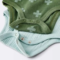 Baby Boys' 4pk Bear Long Sleeve Bodysuits - Cloud Island™ Ivory/Blue/Green -My baby GUEST 8a553959 2a89 436e ab2f 9fea4f383494