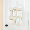 Wall Hanging Storage With Slub Stitching - Cream - Cloud Island™ -My baby GUEST 8cd81fc6 bc3a 4e00 8b6e f5a234a712ad