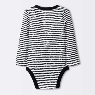 Baby 4pk Halloween Long Sleeve Bodysuit - Cloud Island™ Orange 3 Baby 4pk Halloween Long Sleeve Bodysuit - Cloud Island™ Orange