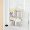 Wall Hanging Storage With Slub Stitching - Gray - Cloud Island™ -My baby GUEST 95b56b94 c1e0 4383 b2a4 c8f5fad5c183